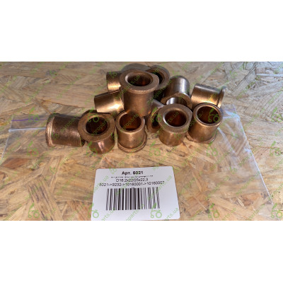 Втулка металографітна D16,2x22/25x22,3 5021/9232/10160001/10160007 LD.