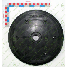 Кришка колеса прикочуючого плосмасова 2x12" 7092-1A/10200145