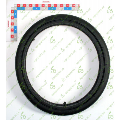 Бандаж колеса 2"х13" атмосферний 7092-2/10211025 kka