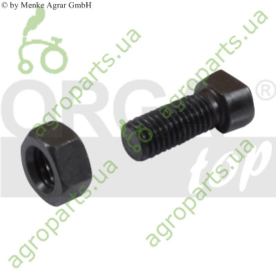 Гвинт + гайка M12x35 12,9 MP-3 гайка DIN934 10