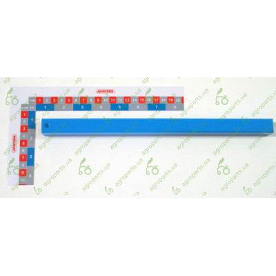 Труба 4гранна внесення добрив l=350 9651-035/20018889/41018889 kka