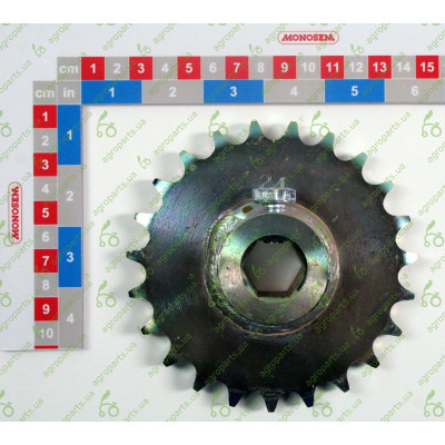 Зірочка під 6-гранний вал Z=24 t=15,875 5/8" 5150-24/66004148/65009176