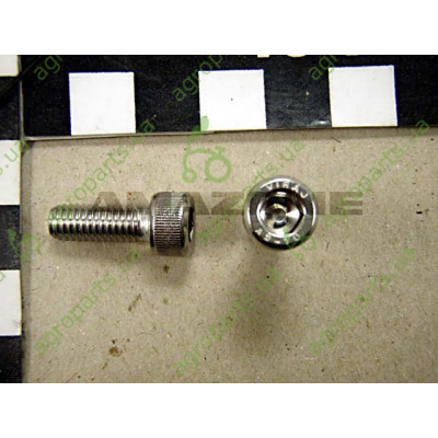 Гвинт з внутрішнім шестигранником M6x16 A2-70 ISO4762