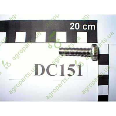ГВИНТ 6-ГР. M8x30 8.8 DIN933/ISO4017 A2 Zn