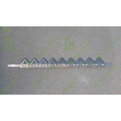 Коса жатки в зборі задня кована (14зубів/дюйм) AH140381/AH213835 Agri Parts