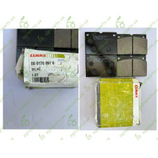 Колодки гальмівні дискові (в комплекті 2шт)