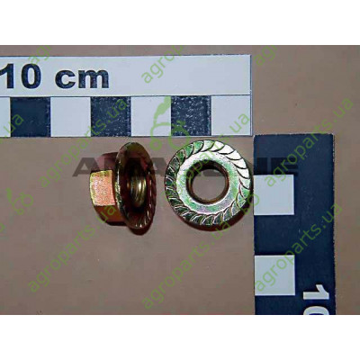 Гайка флянцева M10 10 DIN6923