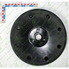 Кришка колеса опорного плосмасова 3 отвори 7073-3/10200199 kka