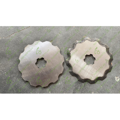 Ніж ромашковий з наплавкою 3шар. RotaDisk HTite (made in italy)