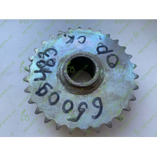 Зірочка металева Z=30 t=12,7 храпова 10992366/66004488/65009483 ORIGINAL