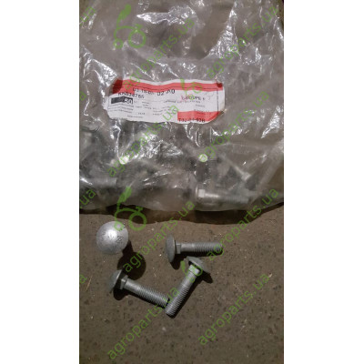 Гвинт з напівкруглою головкою M12x55 10,9 DIN603