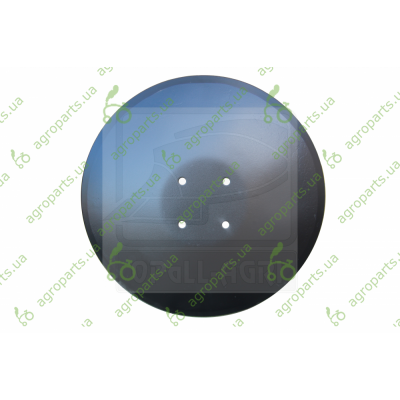 Диск борони гладкий D460x4 LK120 4xD10,5 opall-agri (made in czech republic)