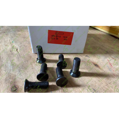 Гвинт з вусиками M12x35 10.9 2N (пачка 100шт)