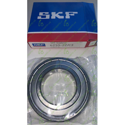 Підшипник кульковий 6210 ZZ/C3 SKF