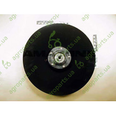 Диск сошника вигнутий D402x4mm в зборі