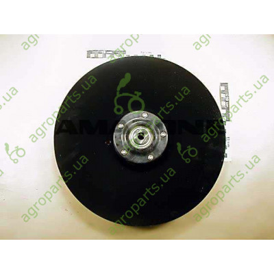 Диск сошника вигнутий D402x4mm в зборі