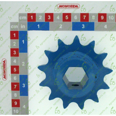 Зірочка під 6-гранний вал Z=13 4656-A/66002325 LD.