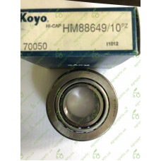 Підшипник конічний роликовий HM88649/HM88610 Koyo (Made in Japan)