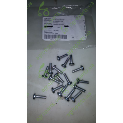 Гвинт M6x20 4,6 DIN7985 Zn