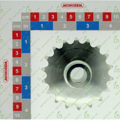 Зірочка металева Z=18 7116-A/10125045
