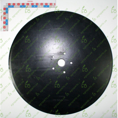 Диск прорізний колтер 5отворів D450mm LK80 LK80 11511/10100011