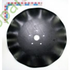 Диск прорізний колтер 5отворів 12хвиль D350 LK80 11527/10100059 ORIGINAL