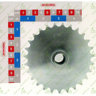 Зірочка металева Z=27 приводу висівного апарату NG+ 7110/10125028 ORIGINAL