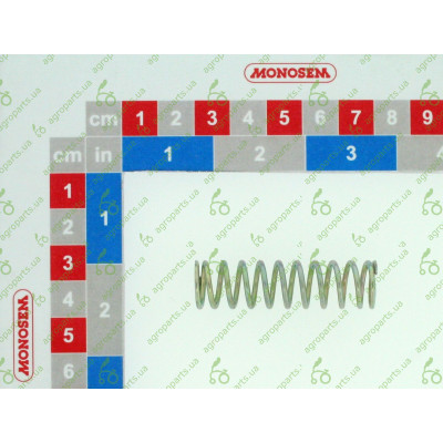 Пружина стиснення 1,6x10,5x50mm 7049->10159037