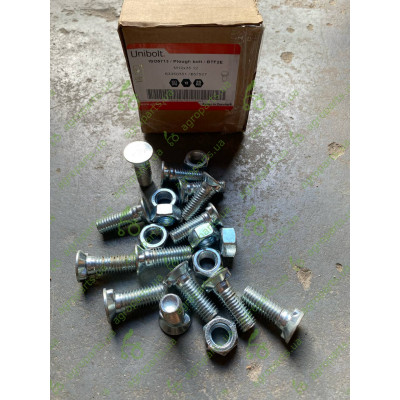Гвинт з вусиками + гайка M12x35 12,9 2N