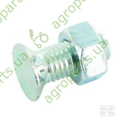 Гвинт з вусиками + гайка M12x30 8,8 2N (пачка 25шт)