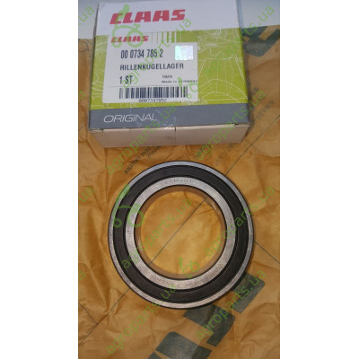 Підшипник кульковий 6010K 2RS/C3 original
