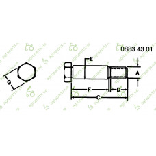 ГВИНТ 6-ГР. M10x20 10,9