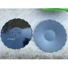 Диск борони зубчатий D510x5 LK98 4xd12,5 з мілкими вирізами Industriehof