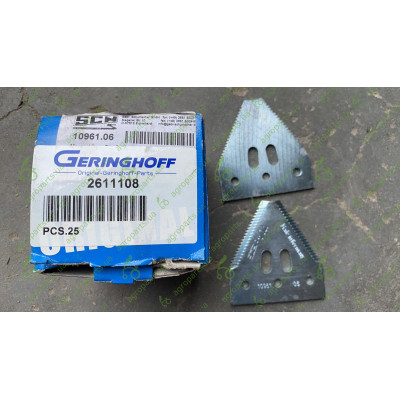 Сегмент коси 11зубів/дюйм Schumacher 10961.06