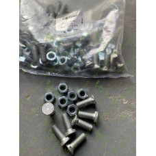 Гвинт з вусиками + гайка M12x35 10,9 2N
