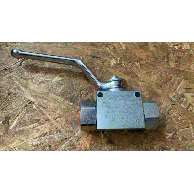 Кран гідравлічний на 2 виходи GE1 3/8" 500bar DN10 (BKR10VZ)