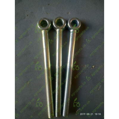 Гвинт з отвором BM16x200xb100 8.8 D2=16,1 DIN444 Zn