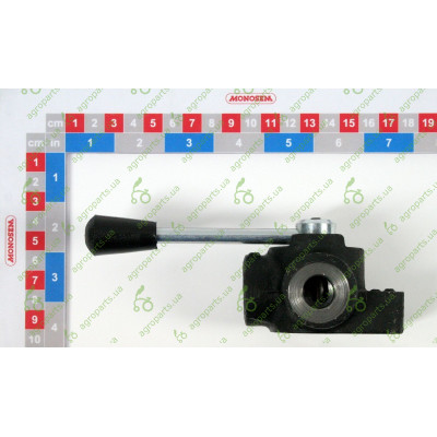Кран гідравлічний 3-х. ходовий запірний 4591/10182003/30182003 original