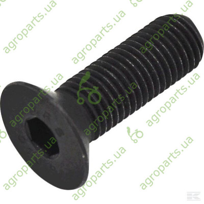 Гвинт з потайною головкою під 6-гранник M16x50 10.9 DIN7991