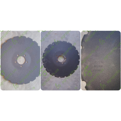 Диск зубчатий D410x5 5отворів LK100 20зубів cx orgatop (made in germany)