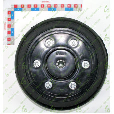 Колесо в зборі 4"x10,5" (260x100mm) Farmflex 6954/65003045
