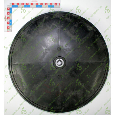 Крильчатка турбіни плосмасова NG 4403-B/65004050 original