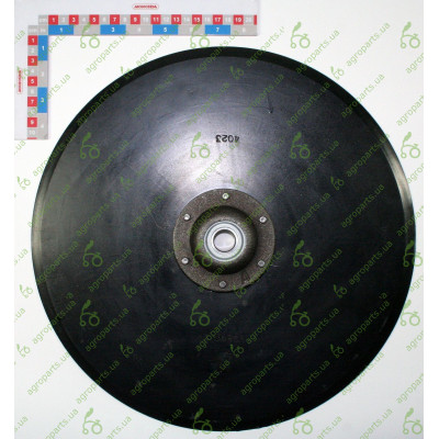 Диск сошника в зборі з ступицею D381x3,5 LK85 7068-COS/65009056/65209056 ORIGINAL