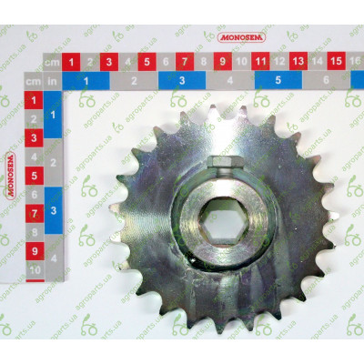 Зірочка під 6-гранний вал Z=23 t=15,875 5/8" 5150-23/66004147/65009575 ORIGINAL