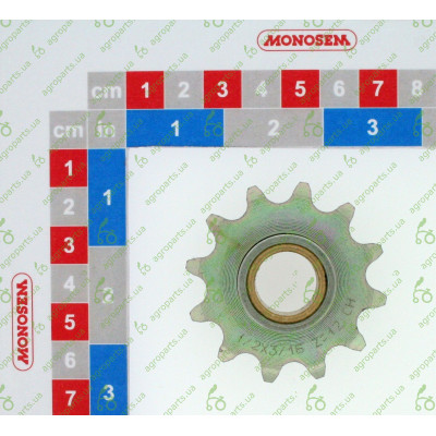 Зірочка металева Z=12 t=12,7 1/2x3/16 7409/65009333/65031039 ORIGINAL
