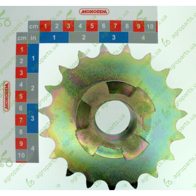 Зірочка металева Z=19 t=19,05 храпова 66006565/65106565