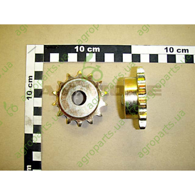 Зірочка металева Z=14 t=12,7 1/2x5/16"