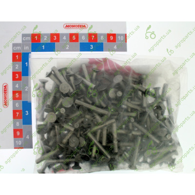 Закльопка 5x34 DIN661 потай (накінечник кілевидний 6716-7141) (пачка 1кг.)
