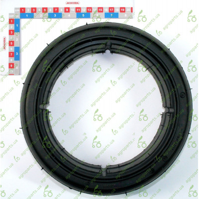 Бандаж колеса D300x100 Einzeln 11540-1/10211003