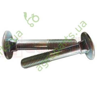 Гвинт з напівкруглою головкою M14x85 8.8 DIN603 Zn